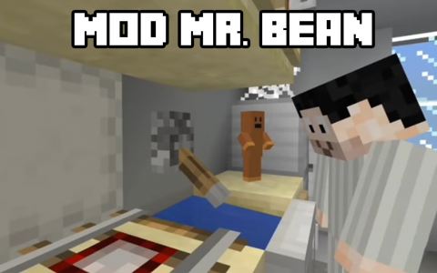 اسکرین شات برنامه Mod Mr Bean for Minecraft PE 3