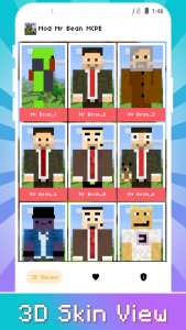 اسکرین شات برنامه Mod Mr Bean for Minecraft PE 4