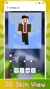 اسکرین شات برنامه Mod Mr Bean for Minecraft PE 5