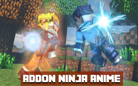 اسکرین شات برنامه Skin Ninja Anime - Heroes Craft for Minecraft 3