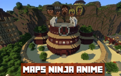 اسکرین شات برنامه Skin Ninja Anime - Heroes Craft for Minecraft 2