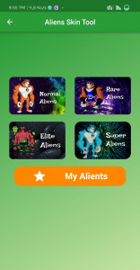 اسکرین شات 2 برنامه Mod Ben Ten with Aliens Heroes