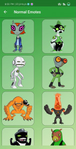 اسکرین شات 3 برنامه Mod Ben Ten with Aliens Heroes