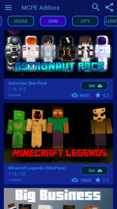 اسکرین شات برنامه Addons For Minecraft 1
