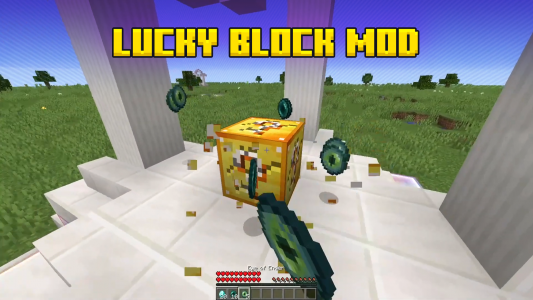 اسکرین شات برنامه Lucky block Mod for MCPE 1