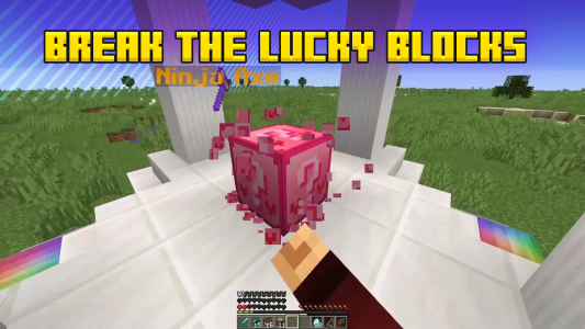 اسکرین شات برنامه Lucky block Mod for MCPE 3