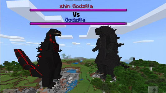 اسکرین شات برنامه Shin Godzilla - Alpha Godzilla Mods For Minecraft 2