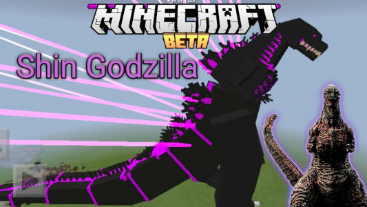 اسکرین شات برنامه Shin Godzilla - Alpha Godzilla Mods For Minecraft 1