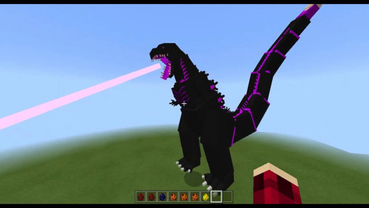 اسکرین شات برنامه Shin Godzilla - Alpha Godzilla Mods For Minecraft 5