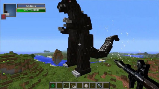 اسکرین شات برنامه Shin Godzilla - Alpha Godzilla Mods For Minecraft 3