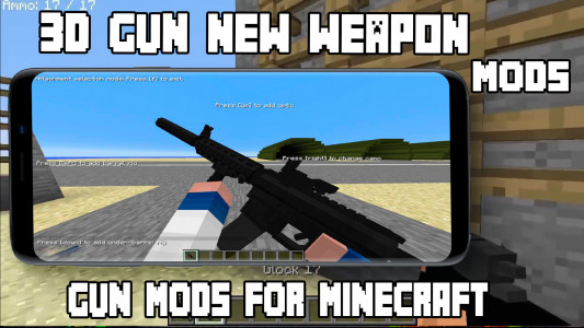 اسکرین شات برنامه 3D Gun Mods - Modern Weapon Mods For Minecraft PE 4