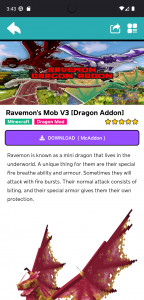 اسکرین شات 7 برنامه Fantasy Dragons Mod Minecraft