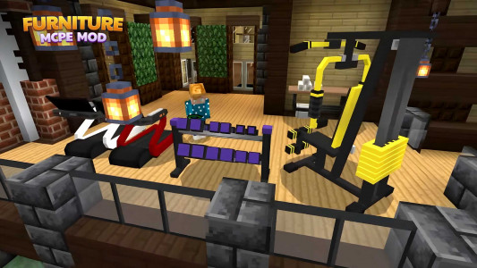 اسکرین شات برنامه Furniture Mod For Minecraft 3