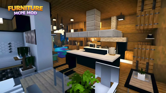 اسکرین شات برنامه Furniture Mod For Minecraft 1