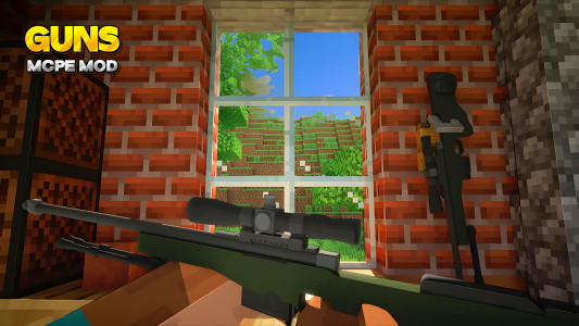 اسکرین شات 1 برنامه Guns & Weapons Mod