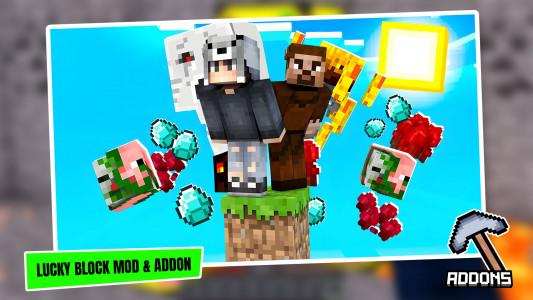اسکرین شات 5 برنامه Lucky Blocks Mod & Addon