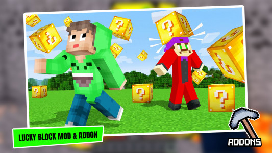 اسکرین شات 1 برنامه Lucky Blocks Mod & Addon