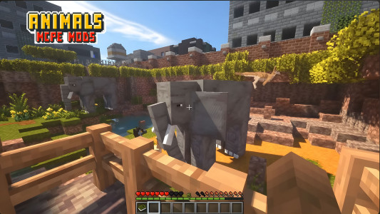 اسکرین شات برنامه Real Animal Minecraft Mods 4