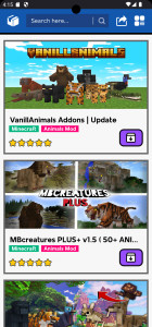 اسکرین شات 7 برنامه Real Animal Minecraft Mods
