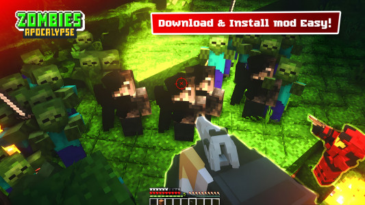 اسکرین شات 3 برنامه Zombie Apocalypse Versus Mods