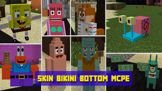اسکرین شات برنامه Mod Bikini Bottom For Minecraft - Maps Sponge MCPE 1