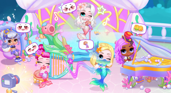 اسکرین شات 4 بازی Sweet Dolls：Mermaid Princess