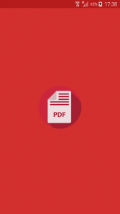 اسکرین شات برنامه PDF Reader 1