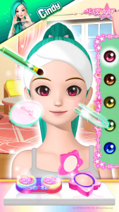 اسکرین شات بازی Secret Jouju : Cindy makeup dress up game 3