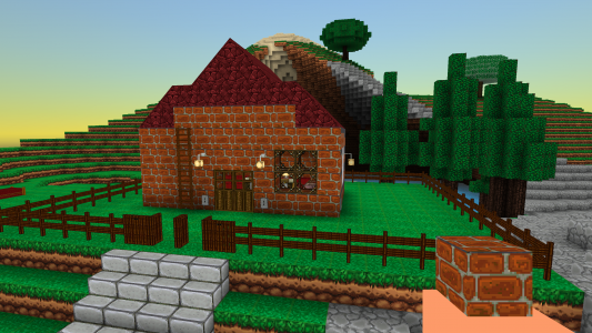 اسکرین شات 2 بازی BlockBuild Craft a Dream World
