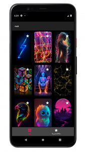 اسکرین شات 2 برنامه ‏‏‏‏تصویر زمینه نئونی | والپیپر