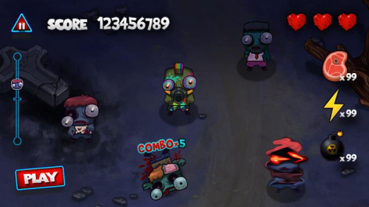 اسکرین شات بازی Zombie Smasher 6