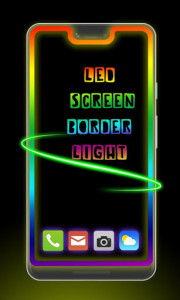 اسکرین شات برنامه BorderLight Live Wallpaper – Screen of Light 2