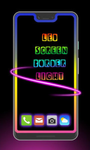 اسکرین شات برنامه BorderLight Live Wallpaper – Screen of Light 6
