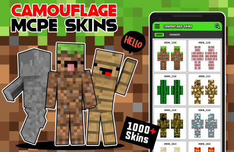 اسکرین شات برنامه Camouflage Skins 1