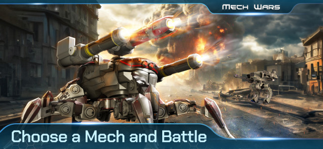اسکرین شات بازی Mech Wars Online Robot Battles 2