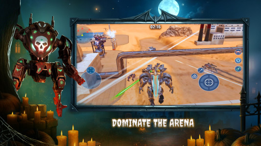 اسکرین شات 4 بازی Mech Wars Online Robot Battles