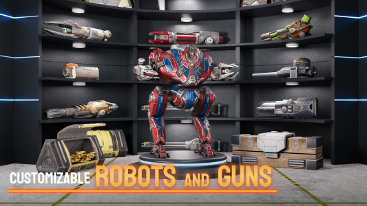 اسکرین شات 6 بازی Mech Wars Online Robot Battles