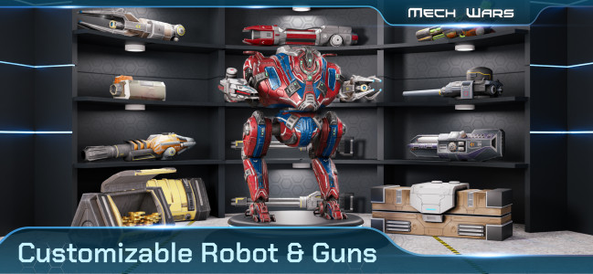 اسکرین شات بازی Mech Wars Online Robot Battles 7