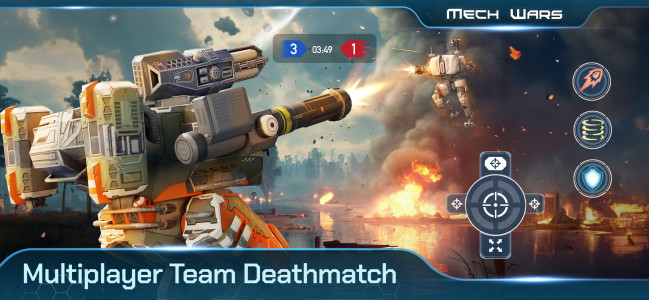 اسکرین شات بازی Mech Wars Online Robot Battles 5