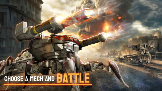 اسکرین شات 4 بازی Mech Wars Online Robot Battles