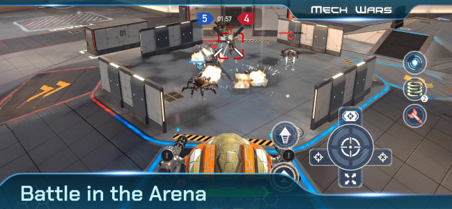 اسکرین شات بازی Mech Wars Online Robot Battles 1