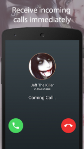 اسکرین شات برنامه Scary Jeff The Killer Fake Chat And Video Call 3