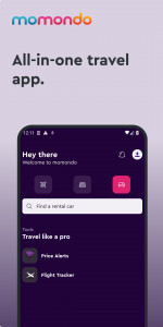 اسکرین شات برنامه momondo: Flights, Hotels, Cars 1