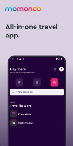 اسکرین شات 1 برنامه momondo: Flights, Hotels, Cars
