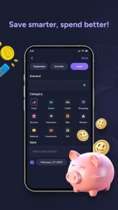 اسکرین شات برنامه Personal Budget & Loan Tracker 2