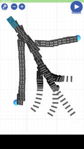 اسکرین شات 2 برنامه Easy Toppling Dominoes
