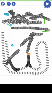 اسکرین شات 4 برنامه Easy Toppling Dominoes