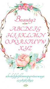 اسکرین شات برنامه Beauty 2 Font for FlipFont , Cool Fonts Text Free 3