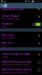 اسکرین شات برنامه Color Fonts for FlipFont 2