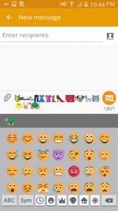 اسکرین شات برنامه Emoji Fonts Message Maker 1